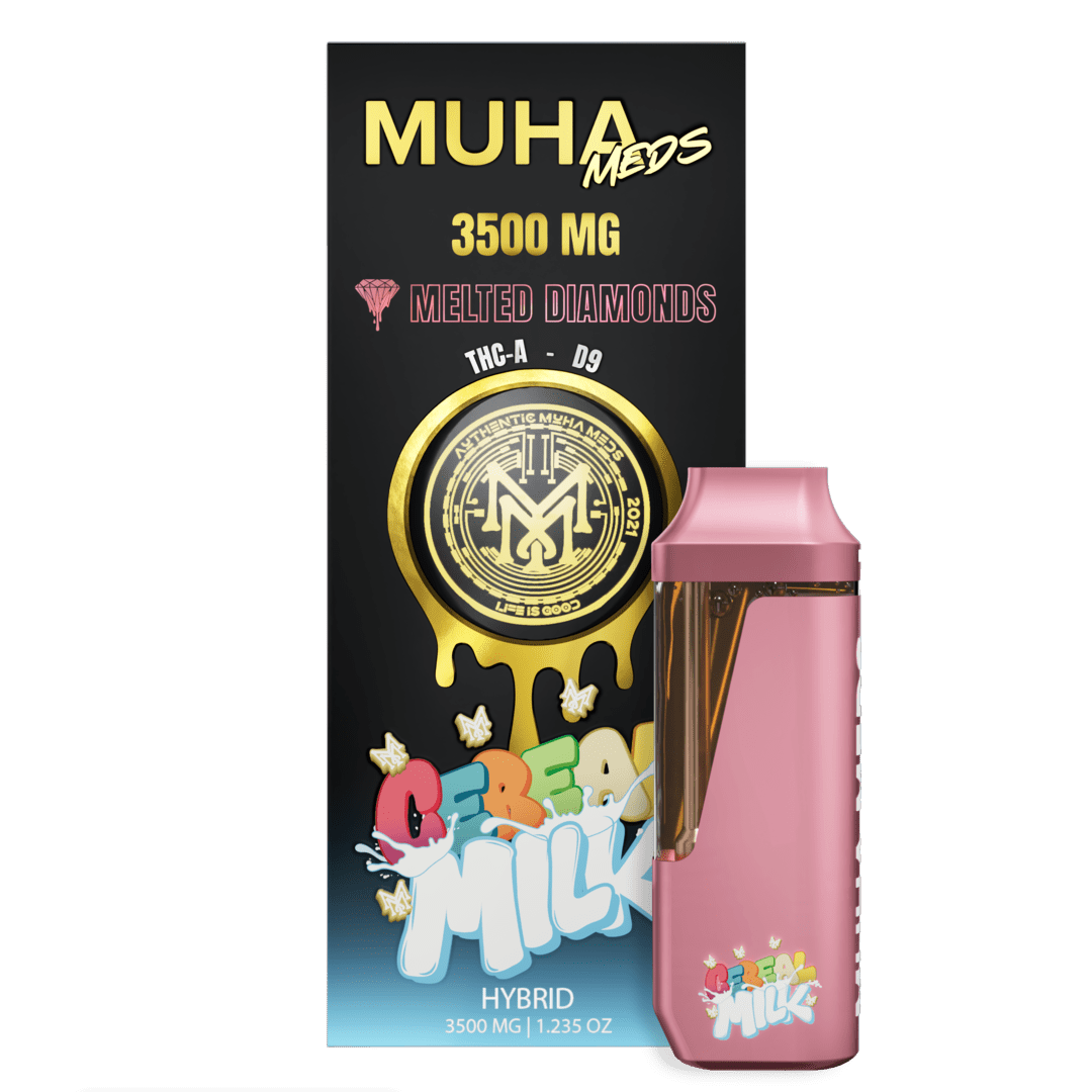 MUHA MEDS MELTED DIAMONDS 3.5G DISPOSABLE – PREMIUM THCA VAPE PEN