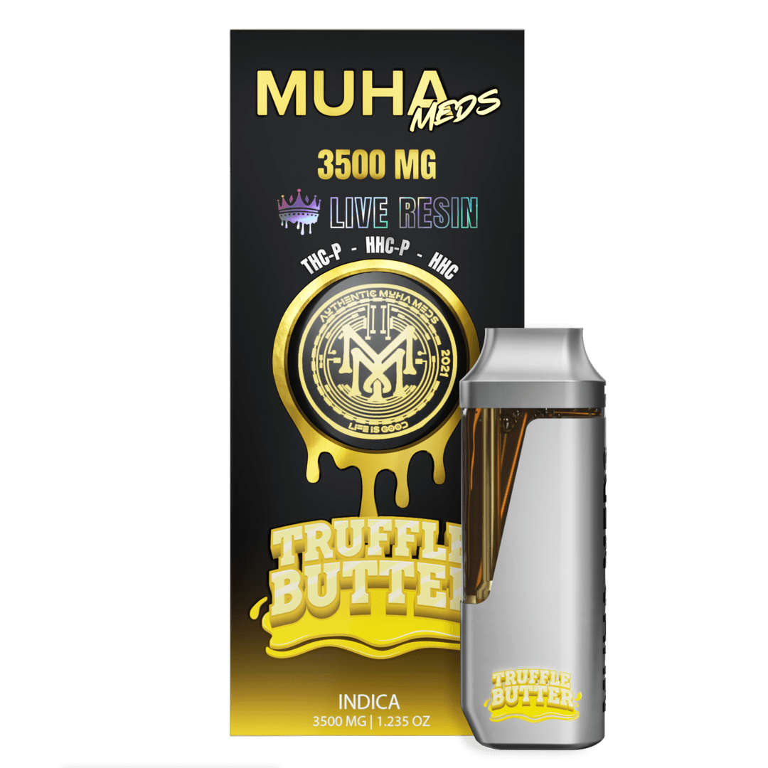 MUHA MEDS LIVE RESIN 3.5G DISPOSABLE - PREMIUM THCA VAPE PEN