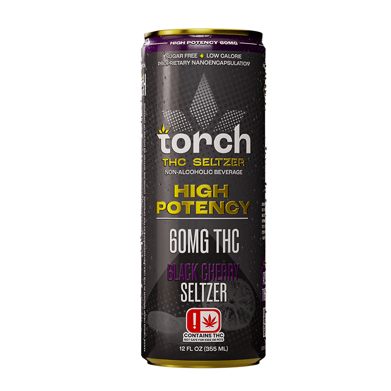 TORCH DELTA 9 THC DRINK - 60MG | FAST-ACTING CANNABIS BEVERAGE FOR RELAXATION & EUPHORIA