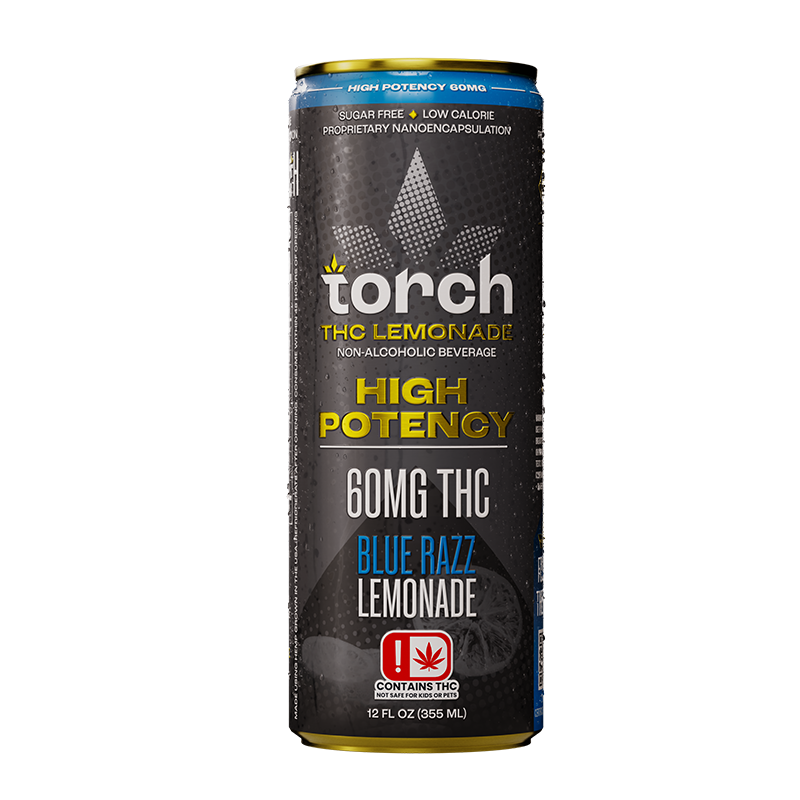 TORCH DELTA 9 THC DRINK - 60MG | FAST-ACTING CANNABIS BEVERAGE FOR RELAXATION & EUPHORIA