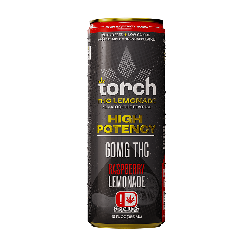 TORCH DELTA 9 THC DRINK - 60MG | FAST-ACTING CANNABIS BEVERAGE FOR RELAXATION & EUPHORIA