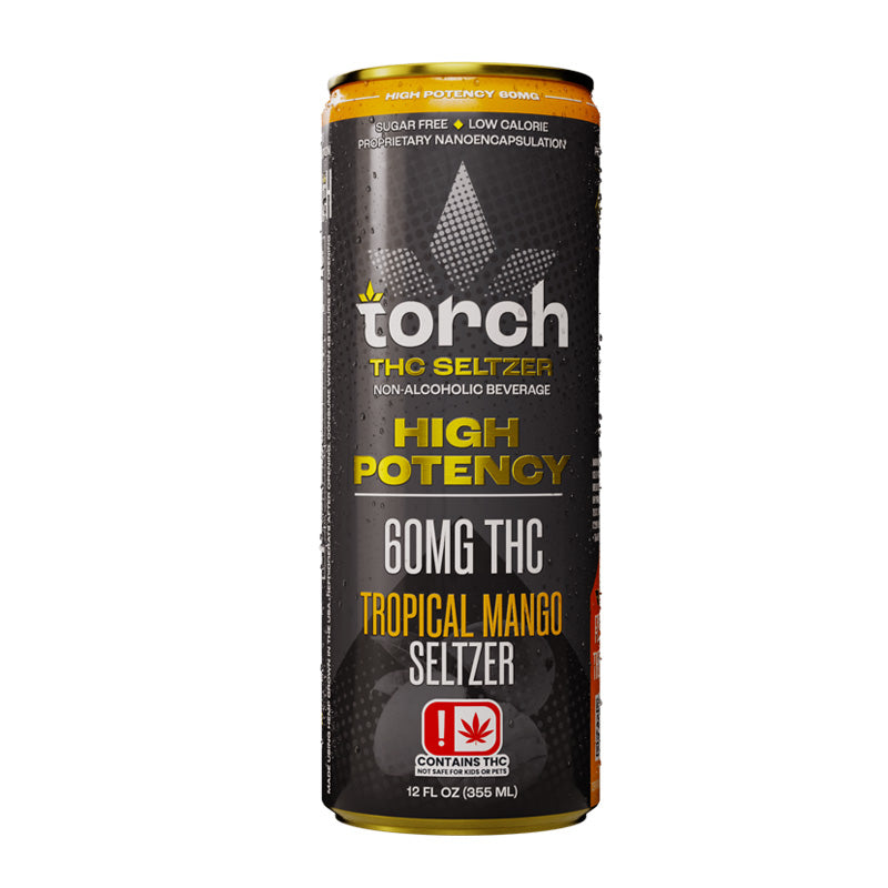 TORCH DELTA 9 THC DRINK - 60MG | FAST-ACTING CANNABIS BEVERAGE FOR RELAXATION & EUPHORIA