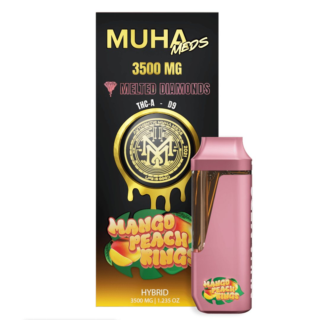 MUHA MEDS MELTED DIAMONDS 3.5G DISPOSABLE – PREMIUM THCA VAPE PEN